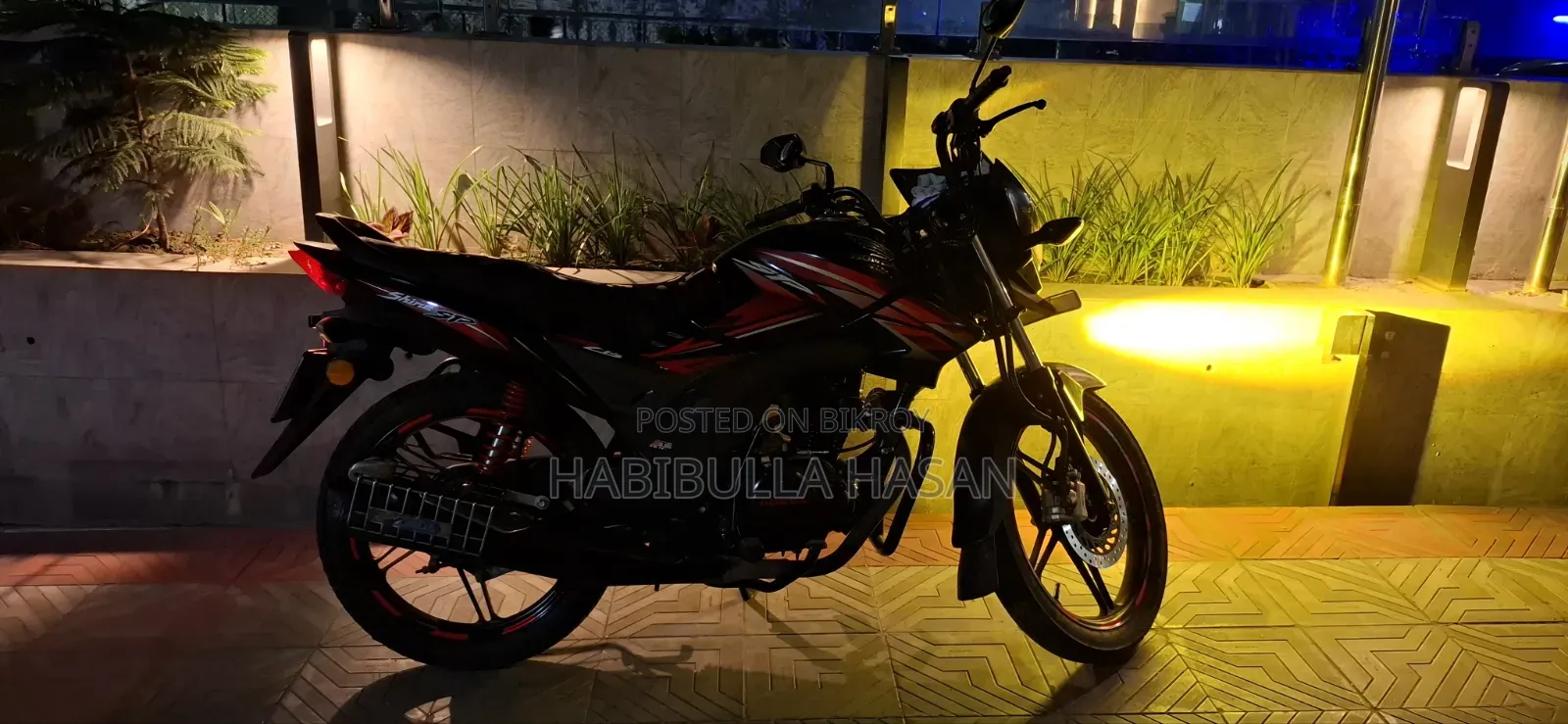 Honda Shine SP 2022 Black