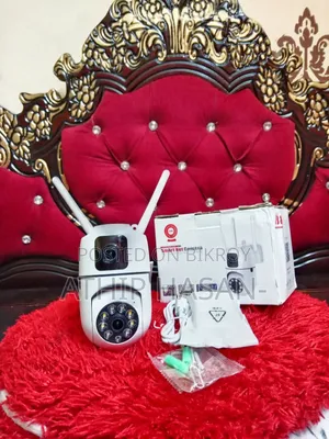V380 Dual Lens Smart WiFi IP Camera | 2-Antenna Strong Network