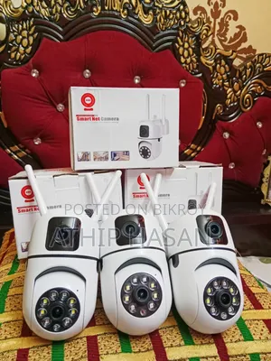 V380 Dual Lens Smart WiFi IP Camera | 2-Antenna Strong Network