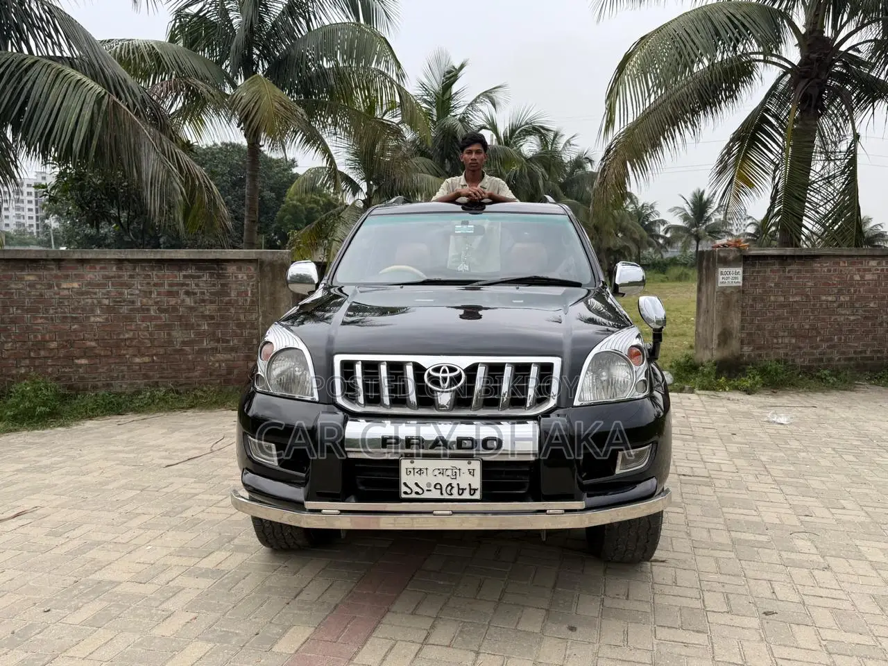 টয়োটা ল্যান্ড ক্রুজার প্রাডো ২০০৬ ব্ল্যাক