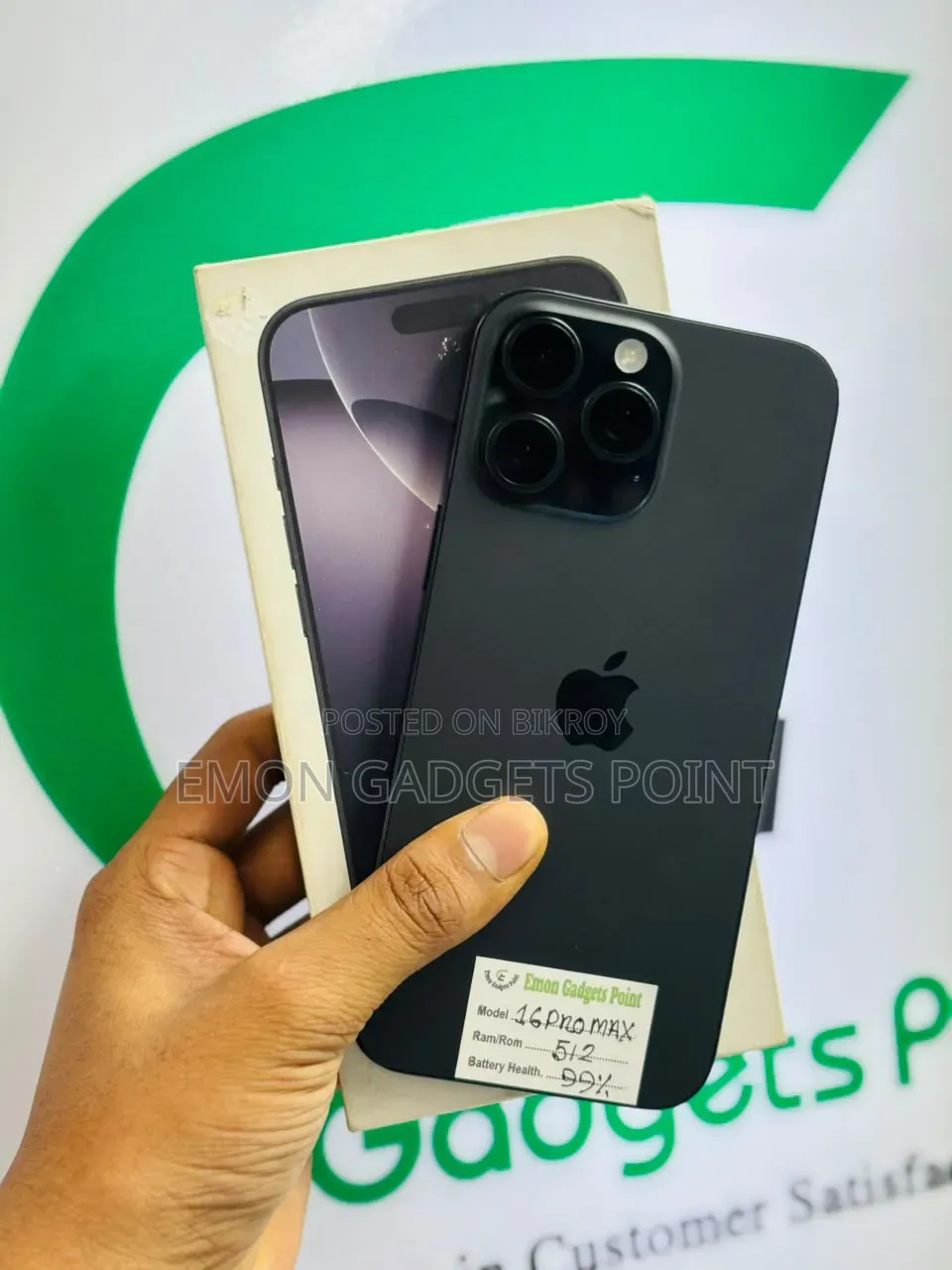 Apple iPhone 16 Pro Max 256 GB Black