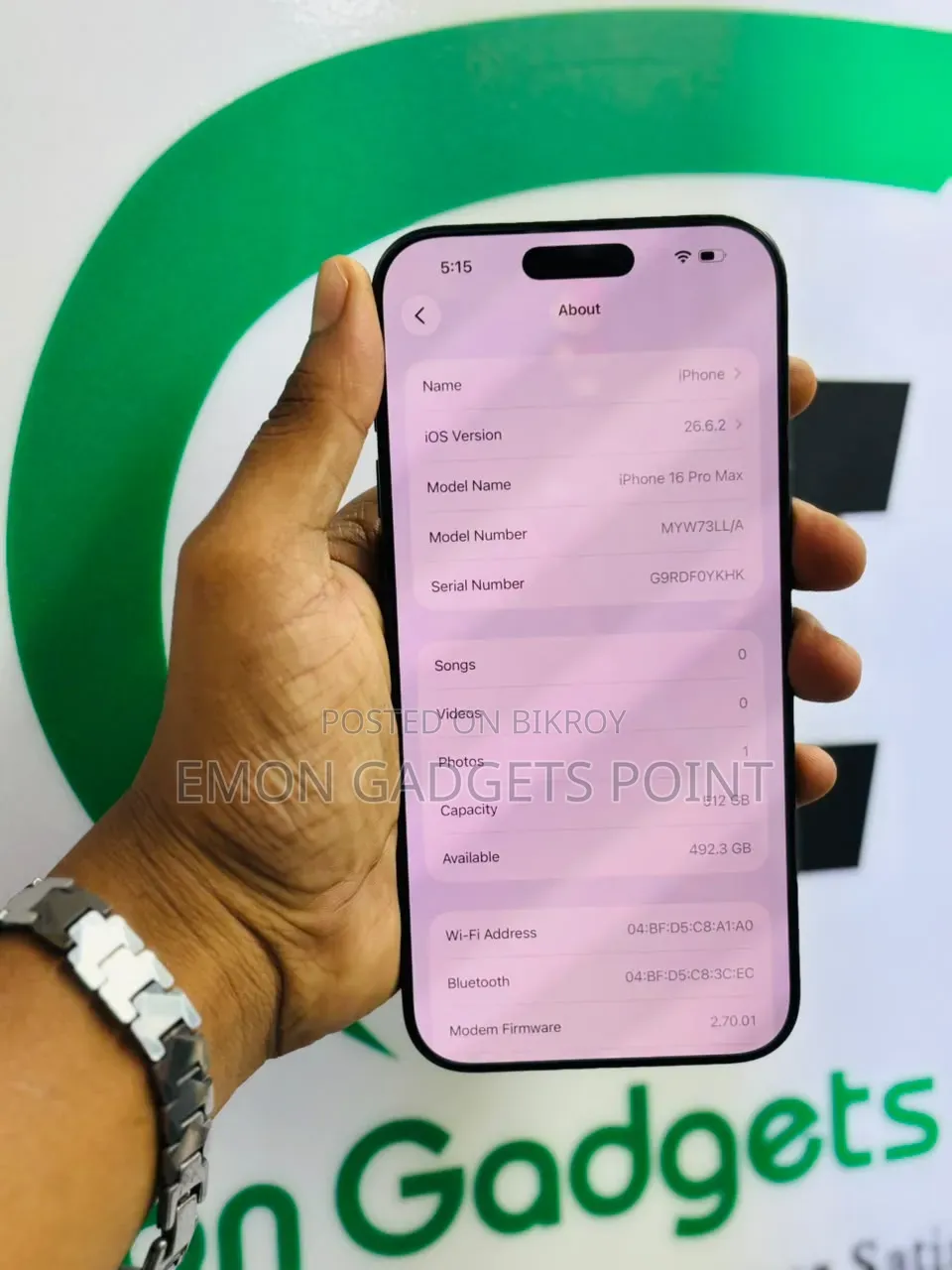 Apple iPhone 16 Pro Max 256 GB Black