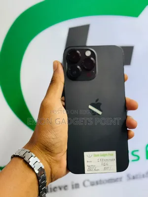 অ্যাপল আইফোন ১৪ প্রো ম্যাক্স ২৫৬ জিবি কালো