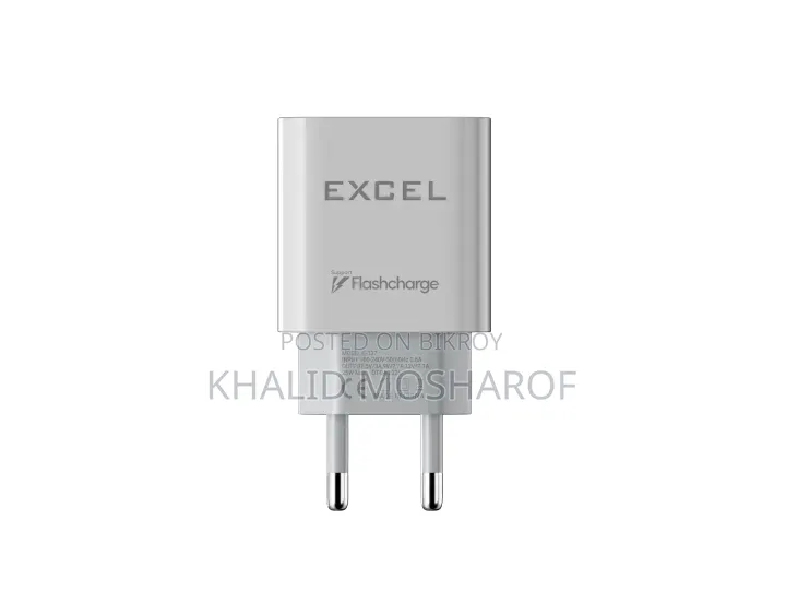 Excel E-137 25W Super Fast PD Charger (Type-C/Lightning)