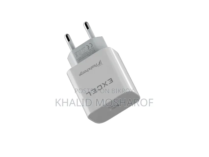 Excel E-137 25W Super Fast PD Charger (Type-C/Lightning)