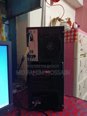 ডেস্কটপ কম্পিউটার ৪জিবি ইন্টেল কোর আই৩ এইচডিডি+এসএসডি ৬৪০জিবি
