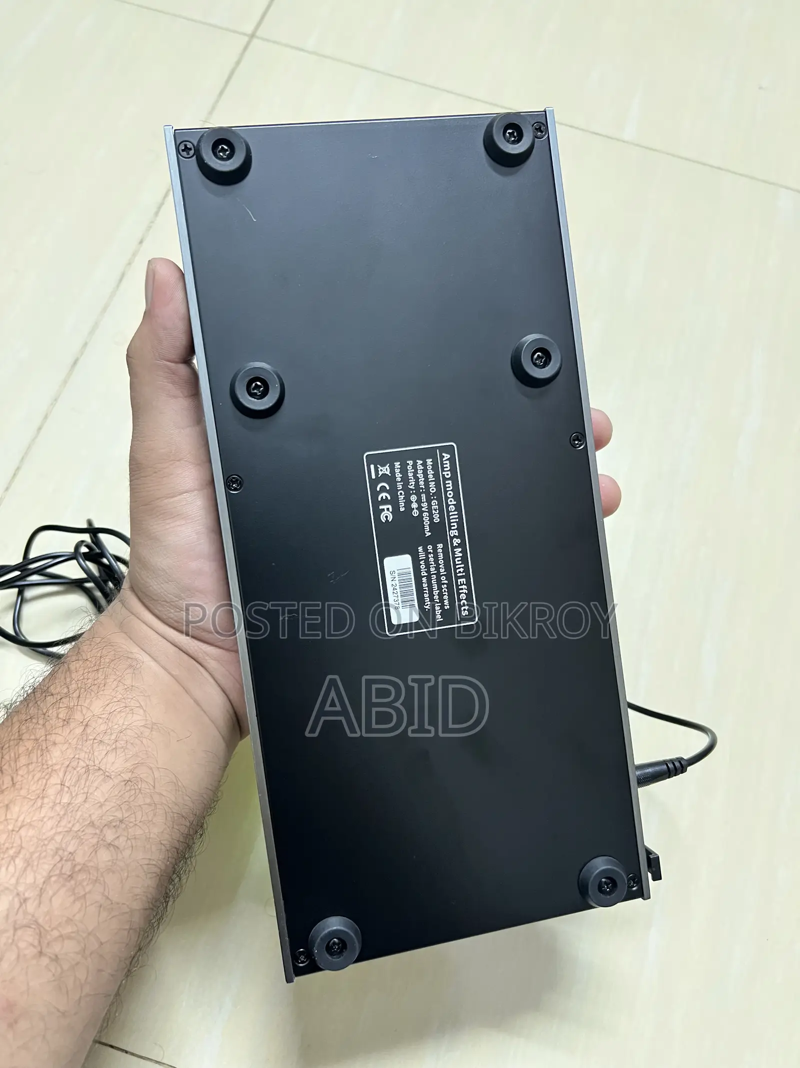 মুয়ার জিই২০০ গিটার প্রসেসর