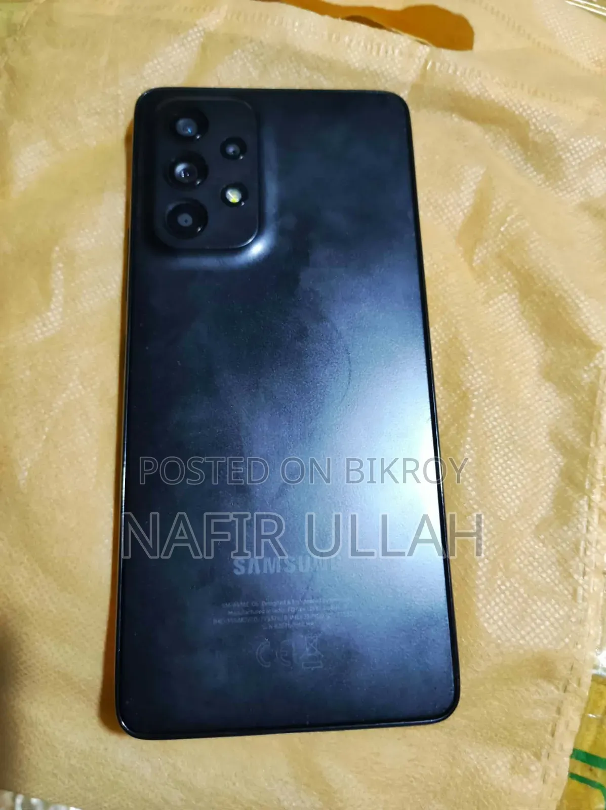 স্যামসাং গ্যালাক্সি এ৫৩ ৫জি ২৫৬ জিবি ব্ল্যাক