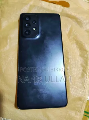 স্যামসাং গ্যালাক্সি এ৫৩ ৫জি ২৫৬ জিবি ব্ল্যাক