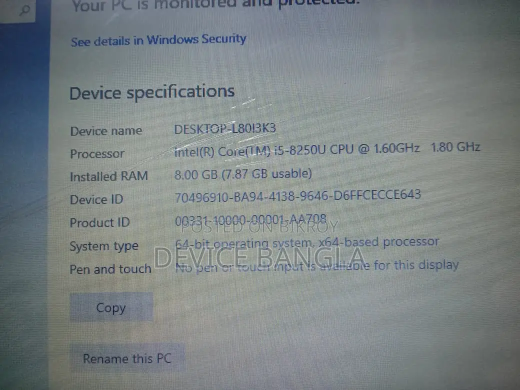 Laptop Lenovo IdeaPad 130 8GB Intel Core i5 SSD 128GB
