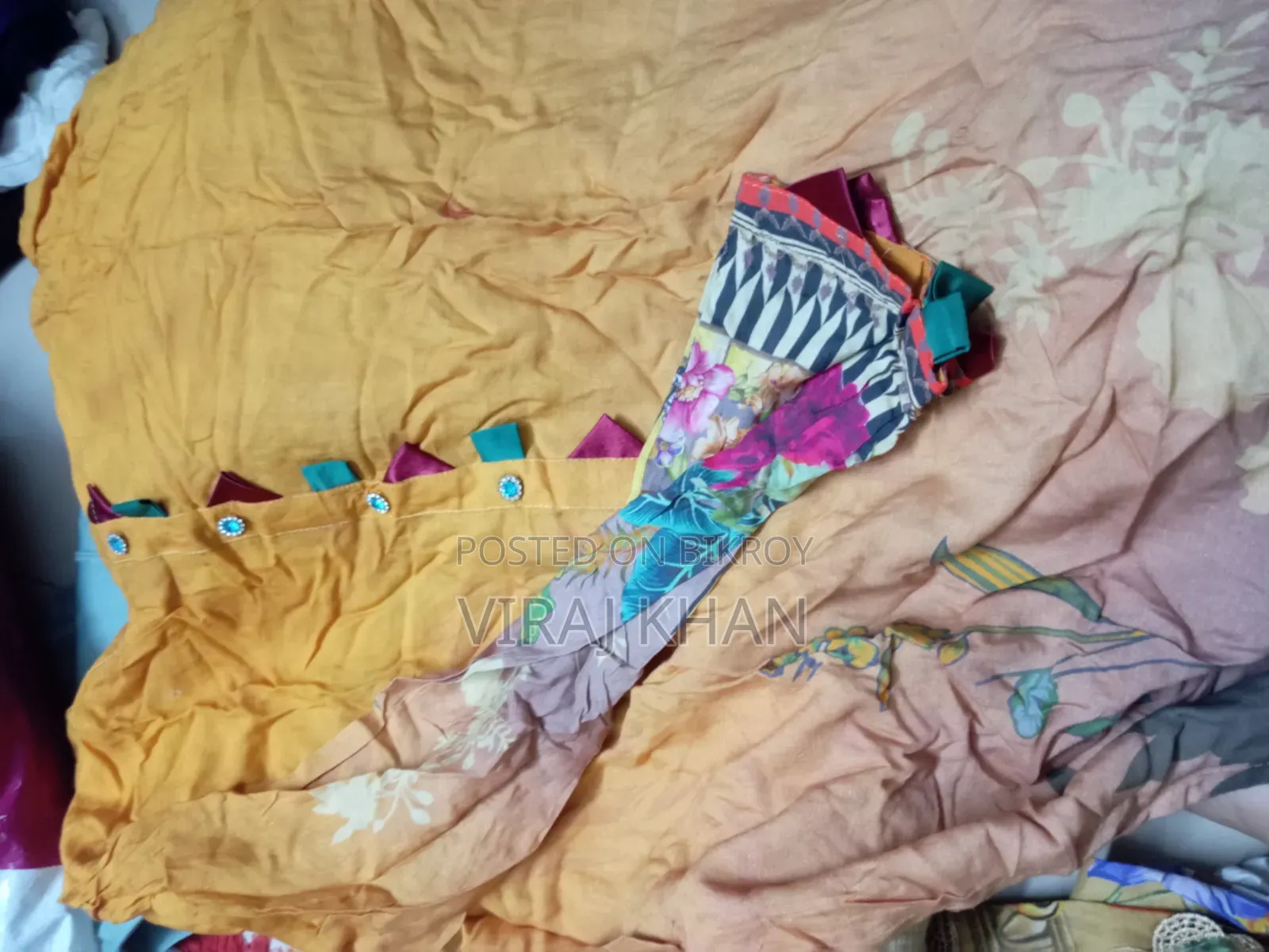 Half Silk Saree, One Piece, Three Piece, Katan Orna