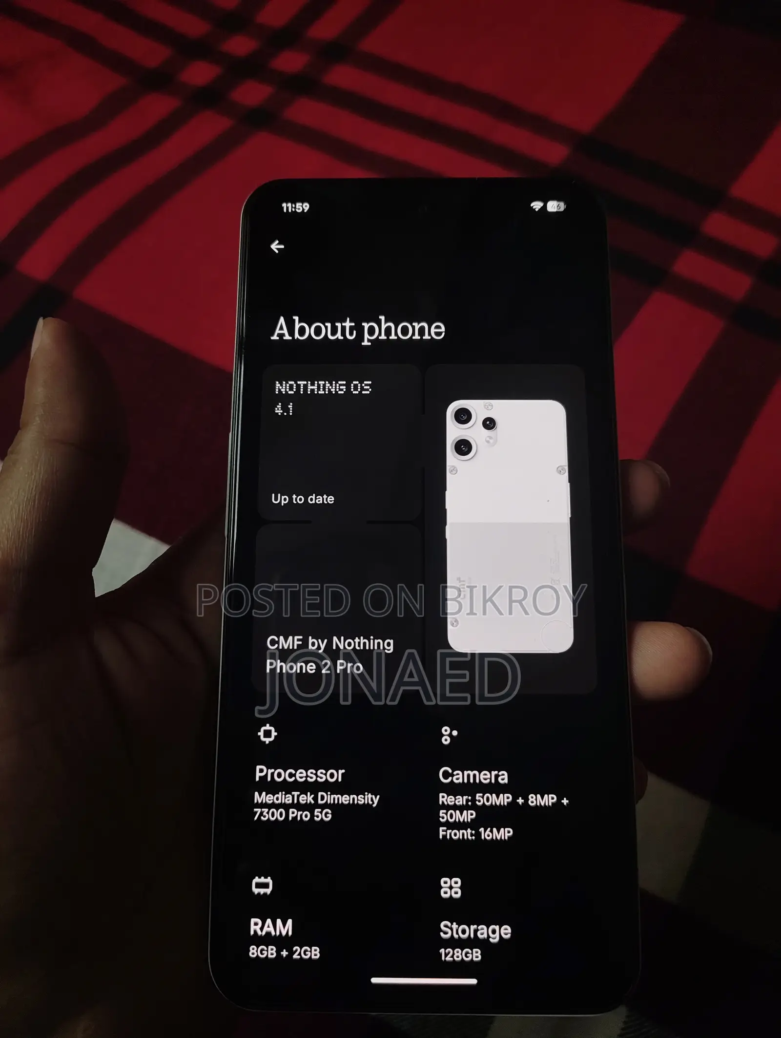 Nothing Phone CMF Phone 2 Pro 128 GB White