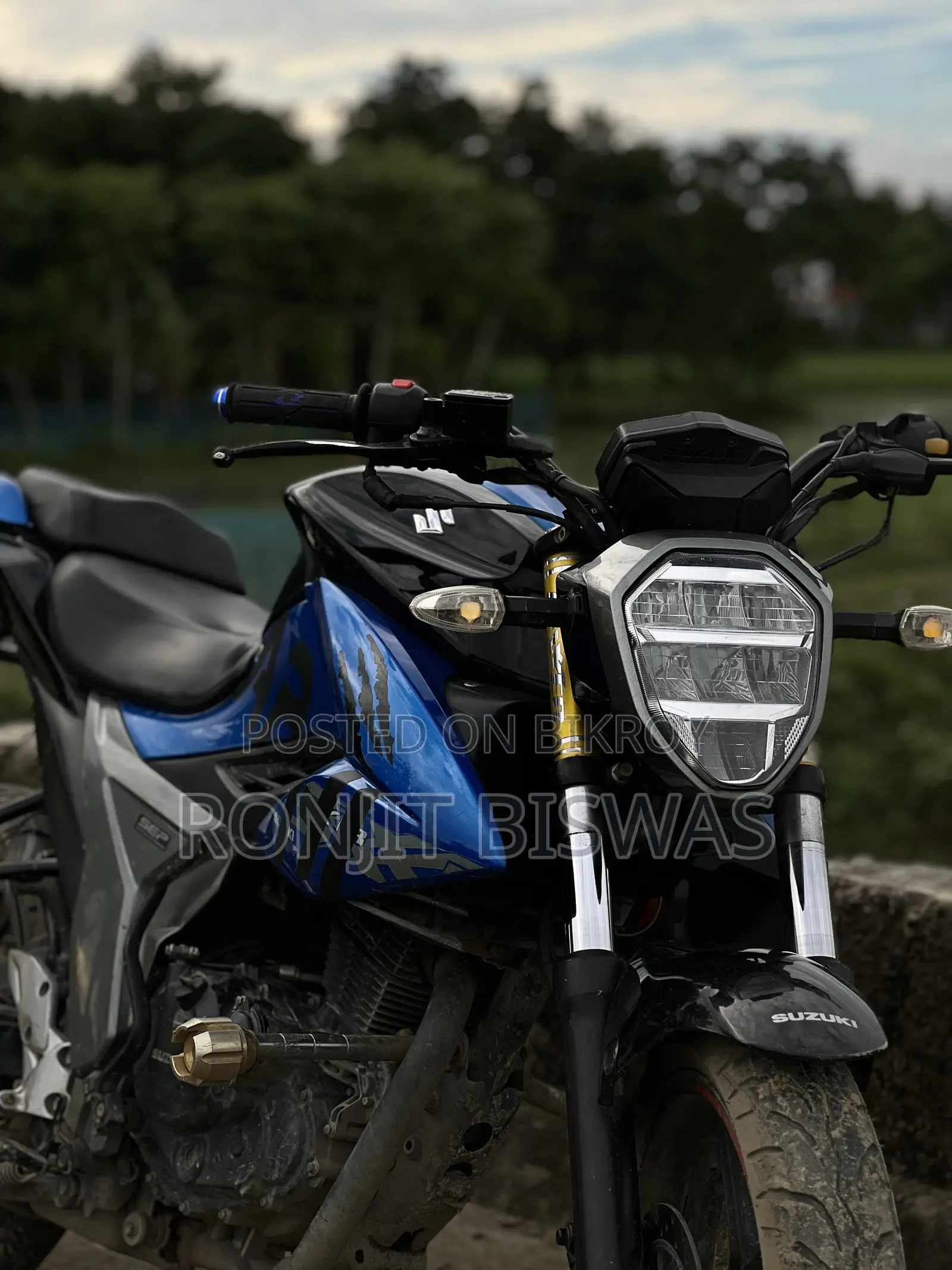 Suzuki Gixxer 2021 Blue