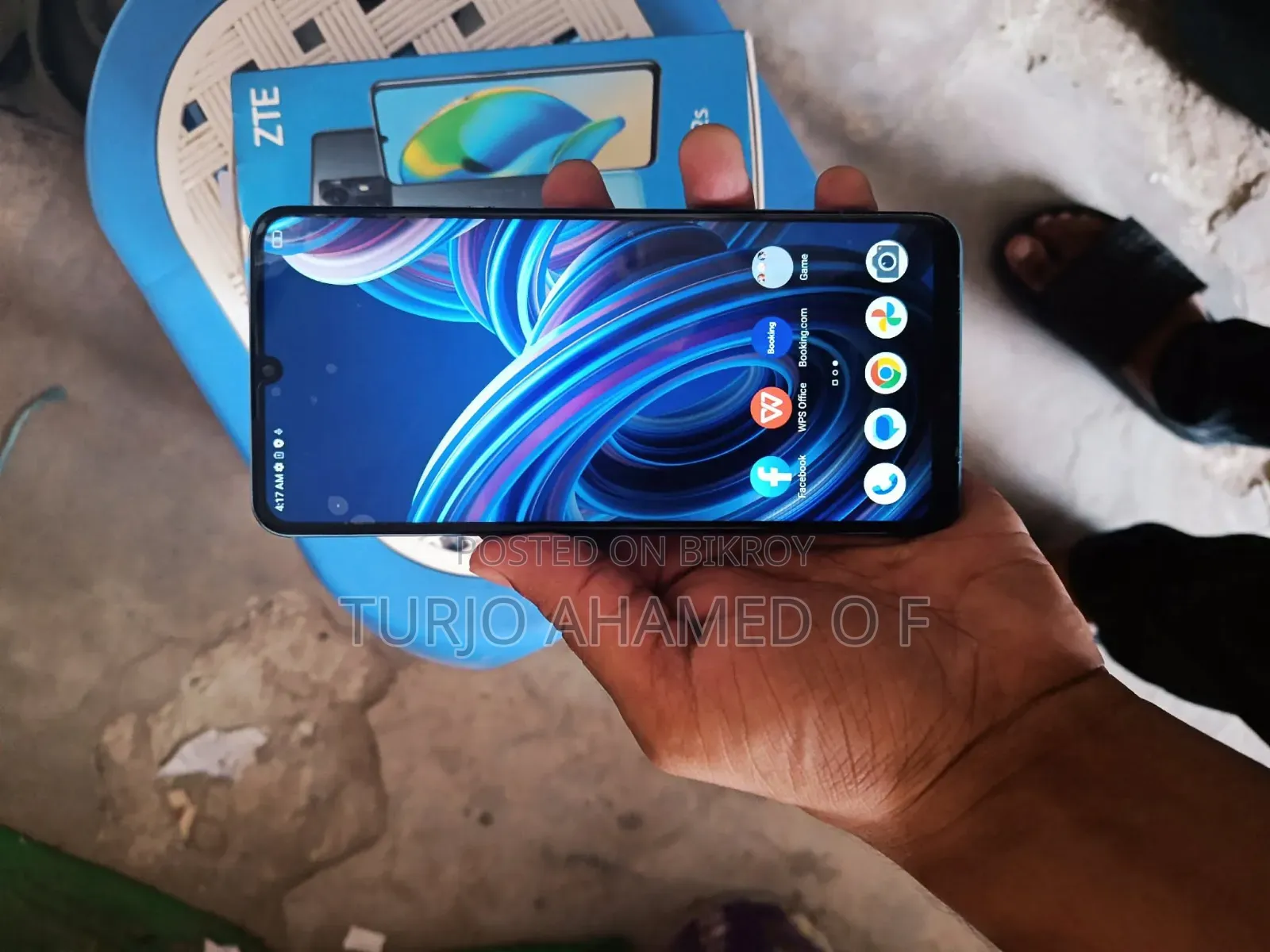 ZTE Blade A72s 128 GB Blue