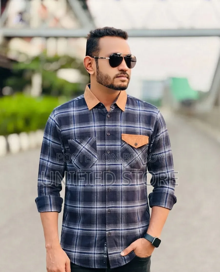 Premium Cotton Double Pocket Full Sleeve Shirt