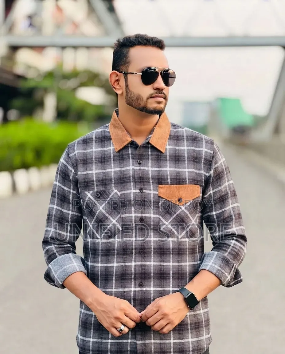 Premium Cotton Double Pocket Full Sleeve Shirt