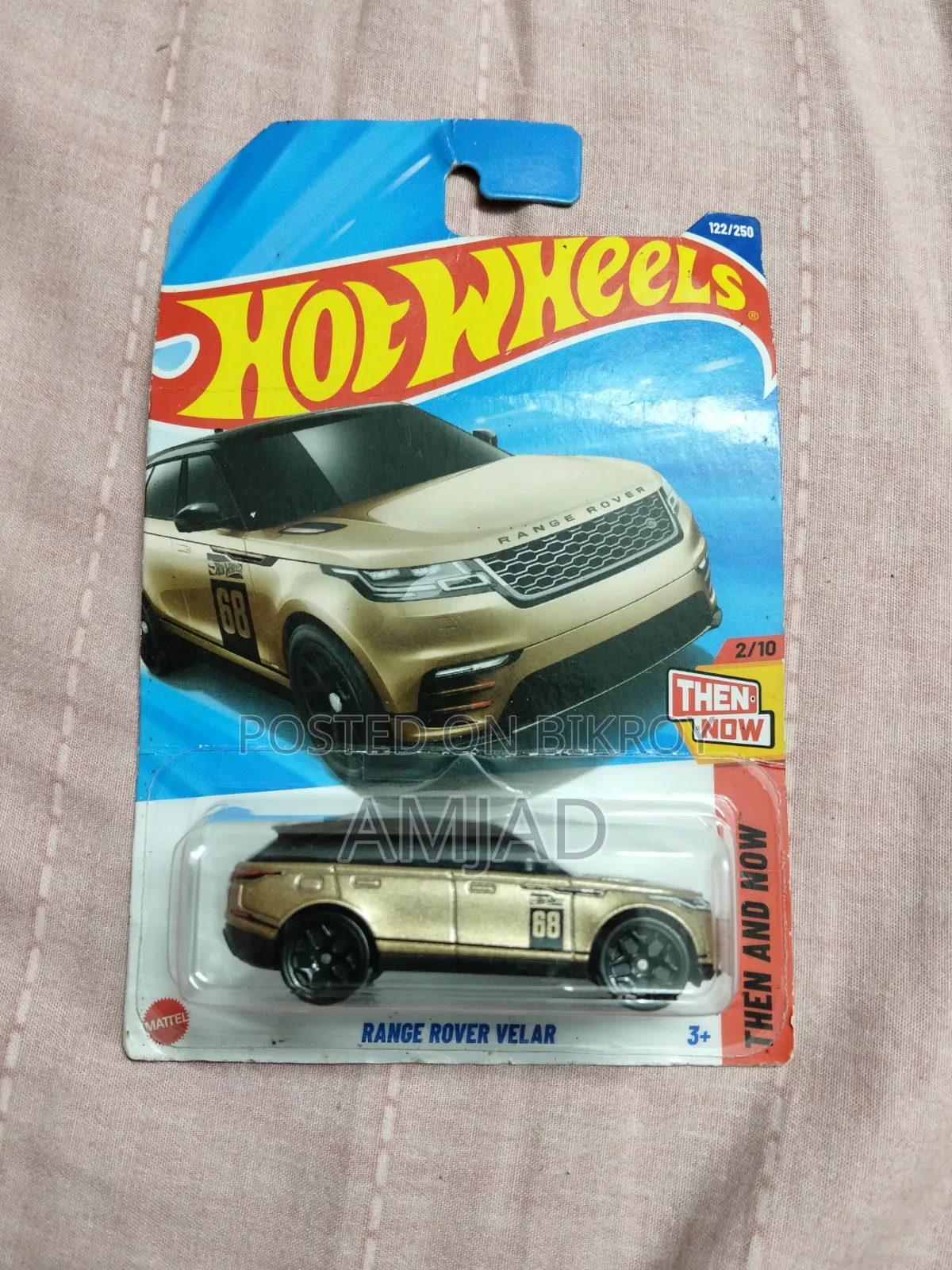 হট হুইলস রেঞ্জ রোভার ভেলার লাল