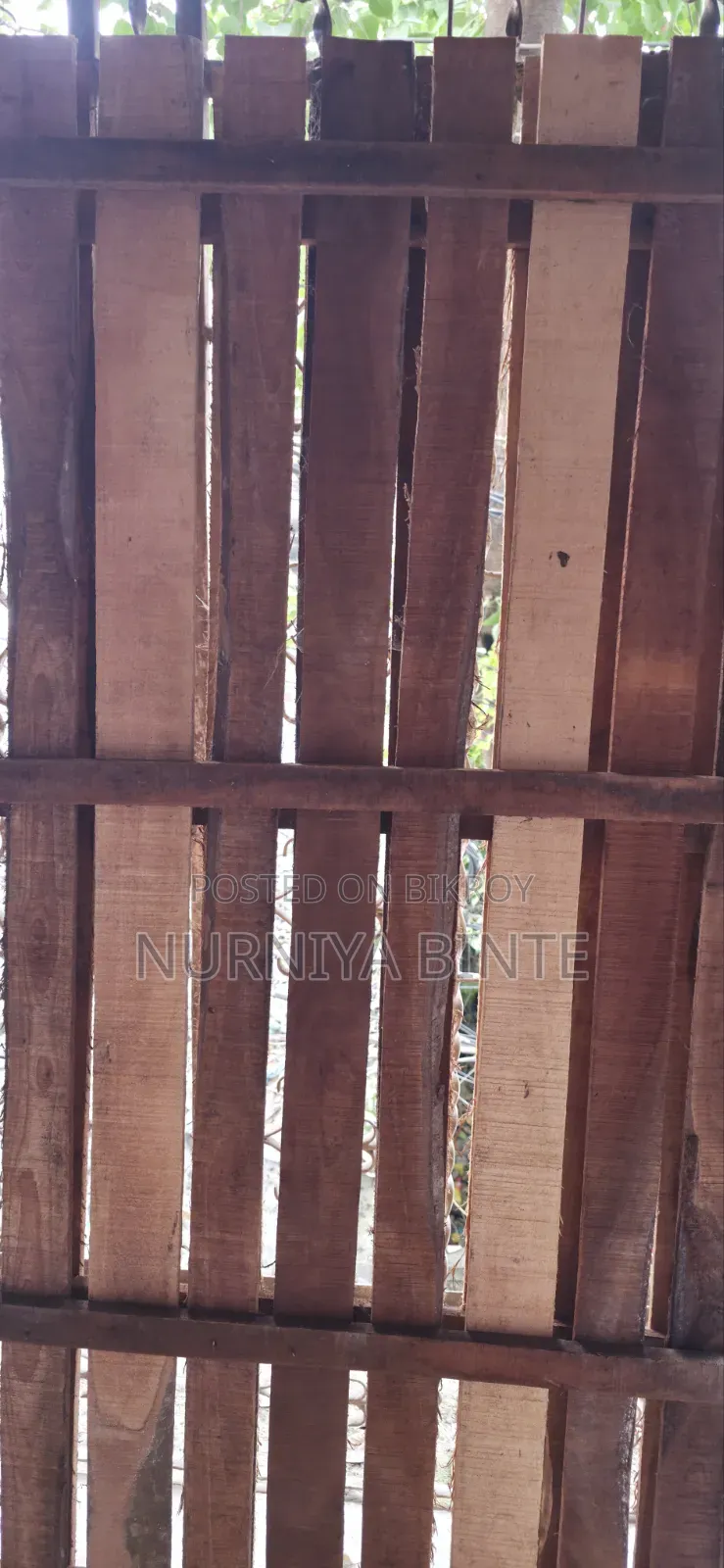 Malaysian Wood Bed