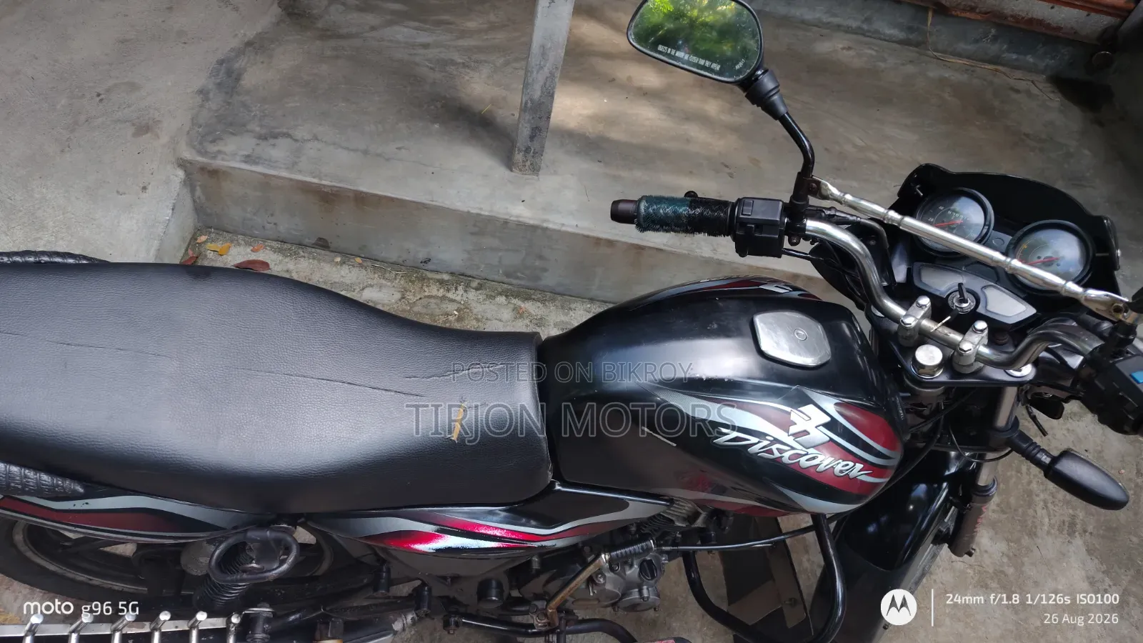 Bajaj Discover 100 2016 Black
