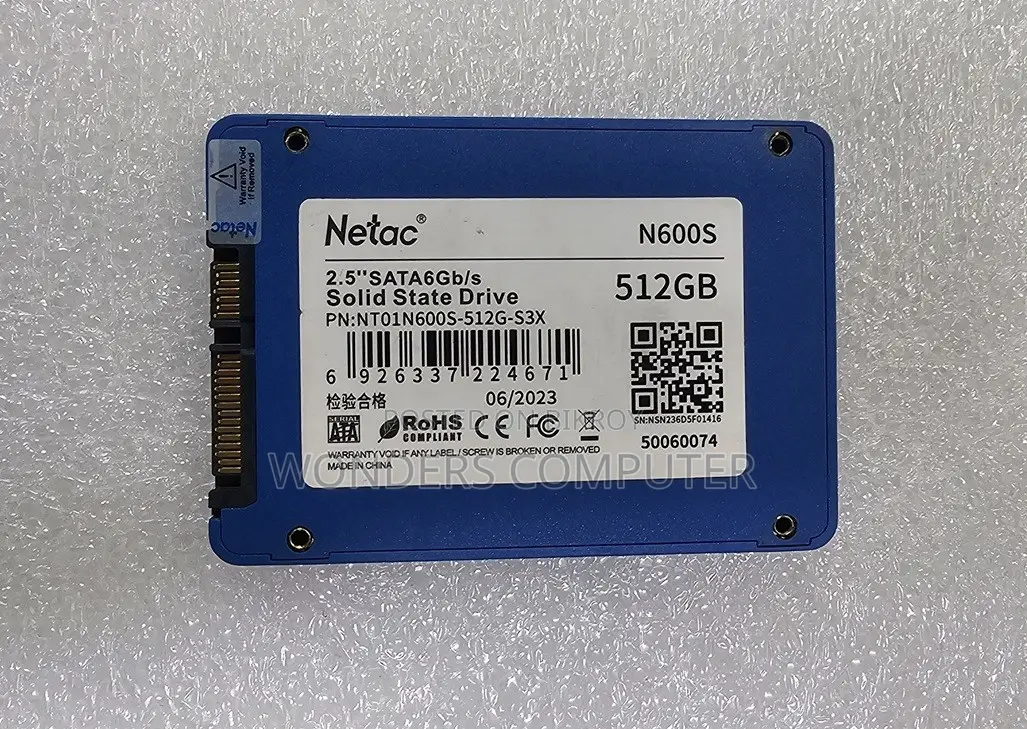 Netac N600S 512GB SSD 1 Year Warranty