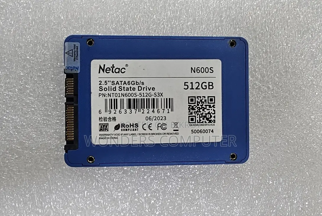 Netac N600S 512GB SSD 1 Year Warranty