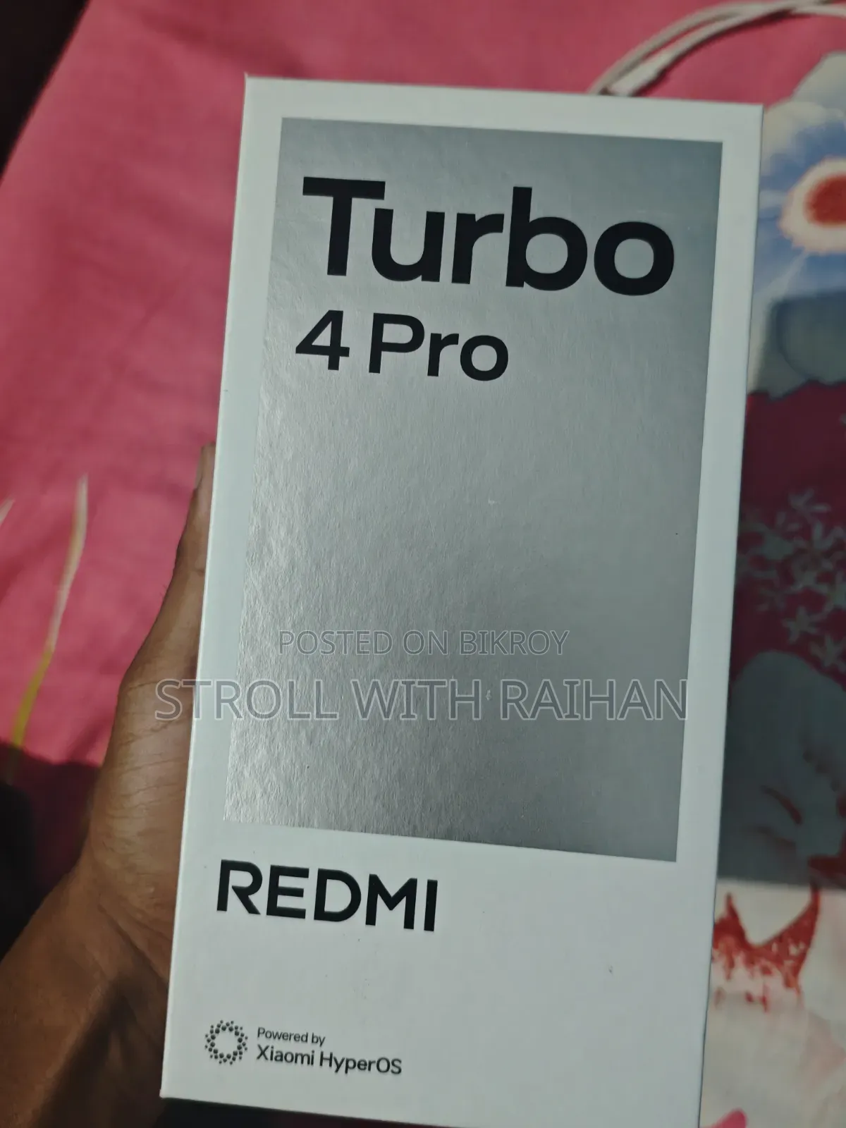 শাওমি রেডমি টার্বো ৪ প্রো ২৫৬ জিবি গোল্ড