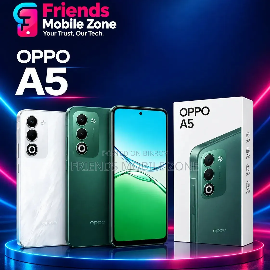 New Oppo A5 4G 128 GB White