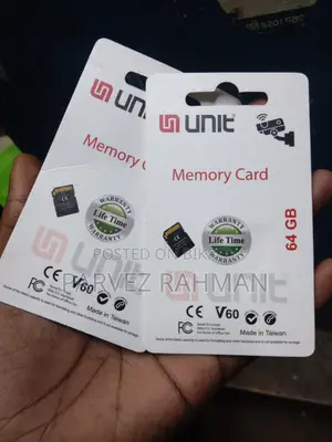 2pc 64 GB Memory Card Made in Taiwan