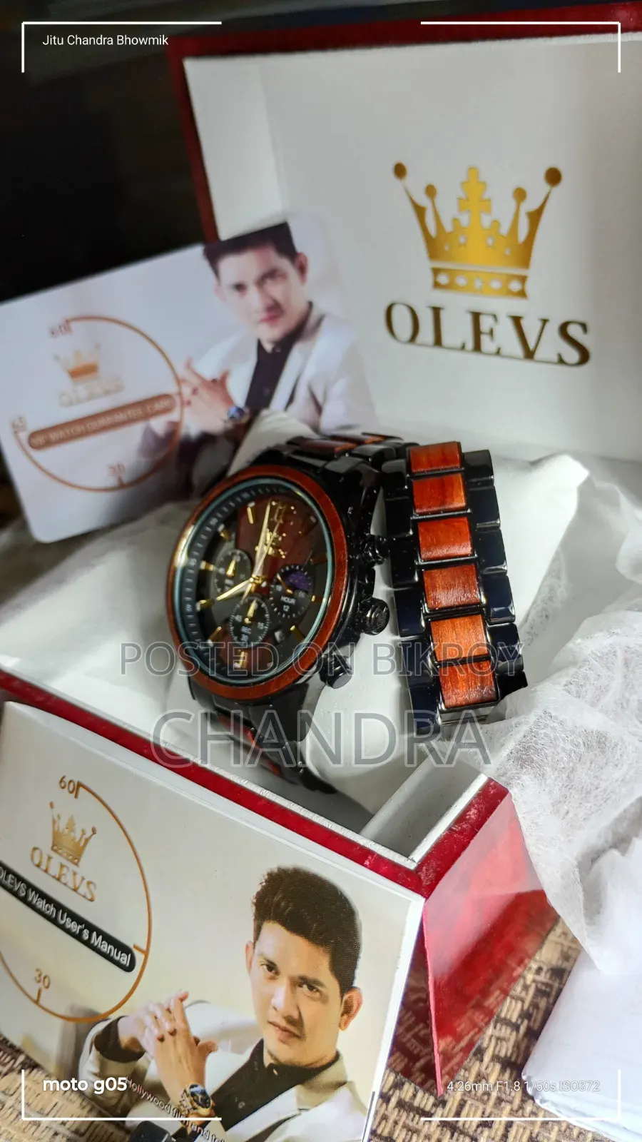 Olevs 3645 Men Chronograph