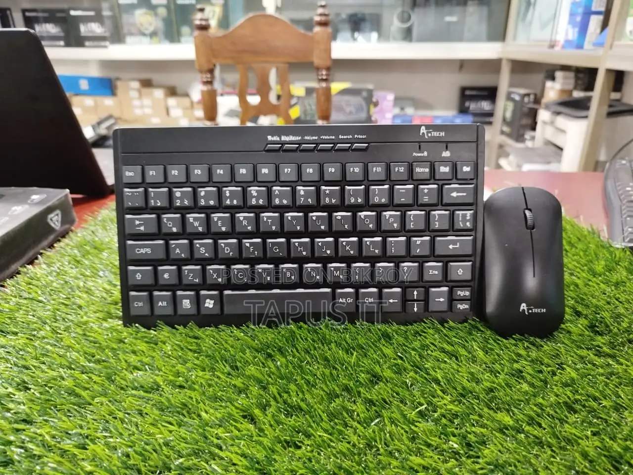Wireless A.Tech Keyboard and Mouse Combo