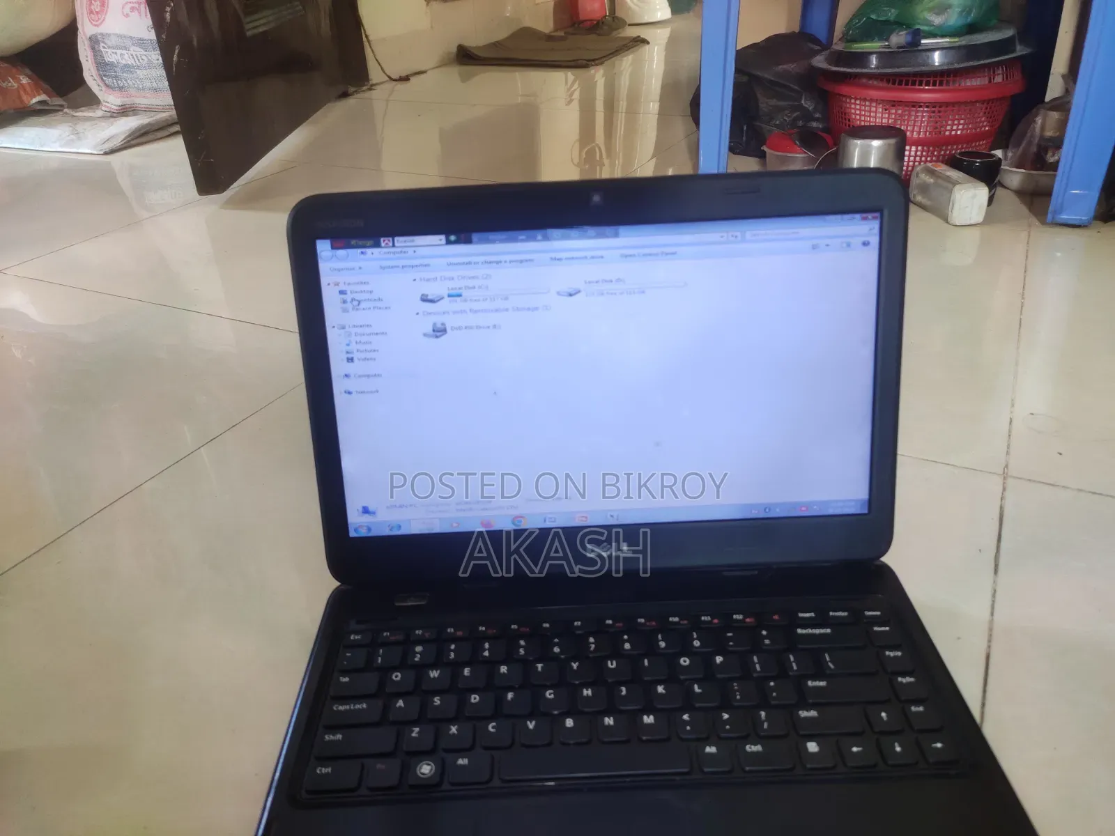 Laptop Dell Inspiron 13 5000 4GB Intel Celeron SSD 256GB