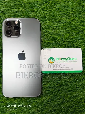 অ্যাপল আইফোন ১২ প্রো ম্যাক্স ২৫৬ জিবি ব্ল্যাক