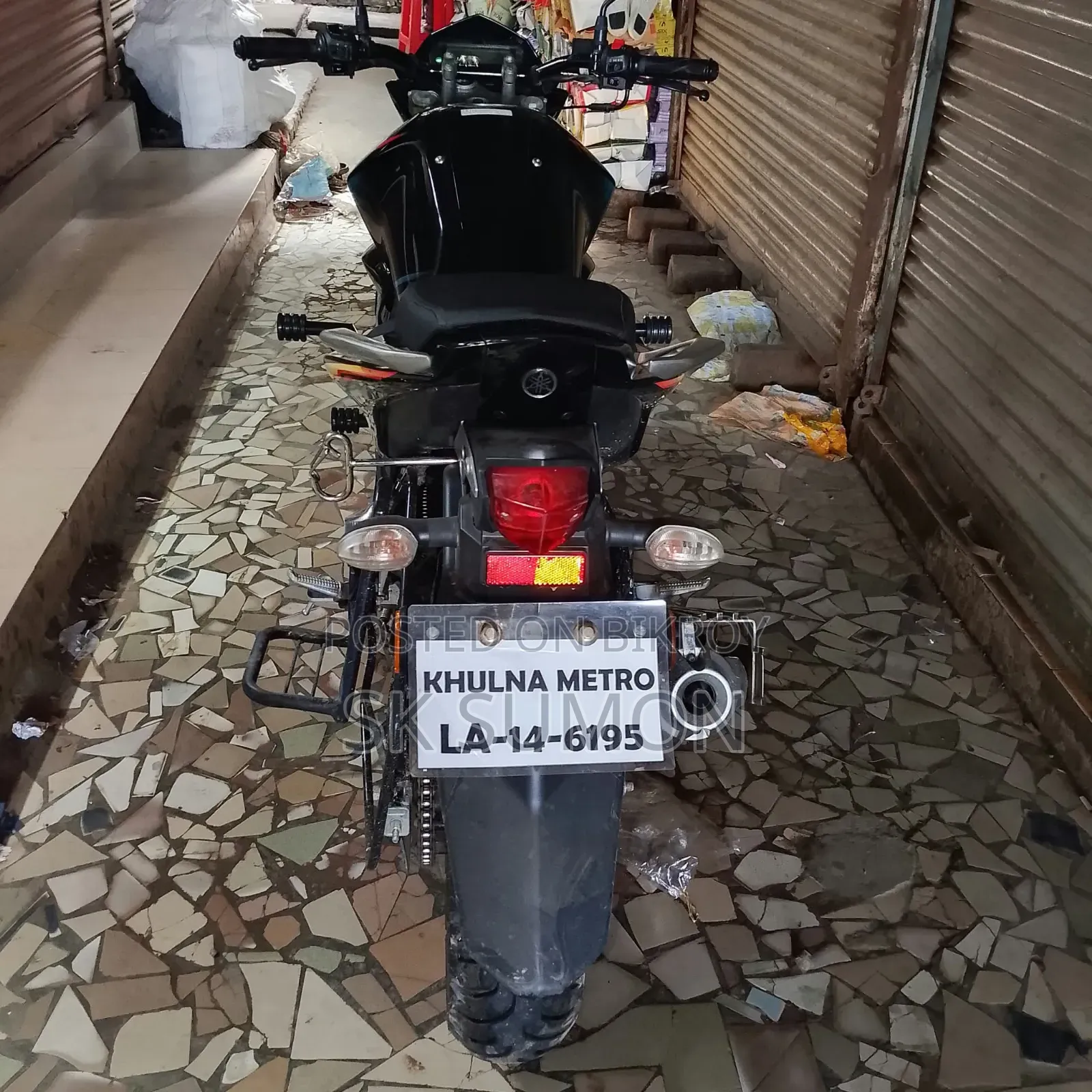 নতুন ইয়ামাহা এফজেডএস ভি২ ২০২৬ কালো