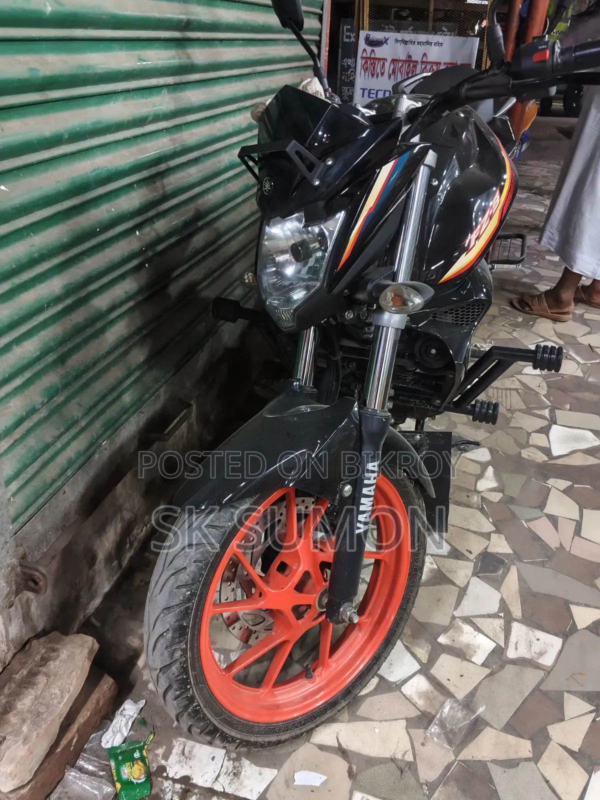 নতুন ইয়ামাহা এফজেডএস ভি২ ২০২৬ কালো