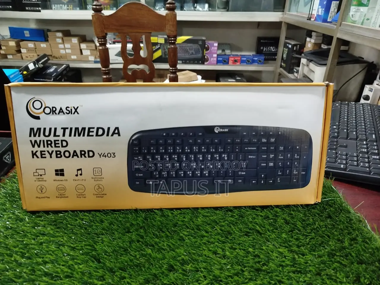 USB Keyboard Orasix Y403 1Year Warranty