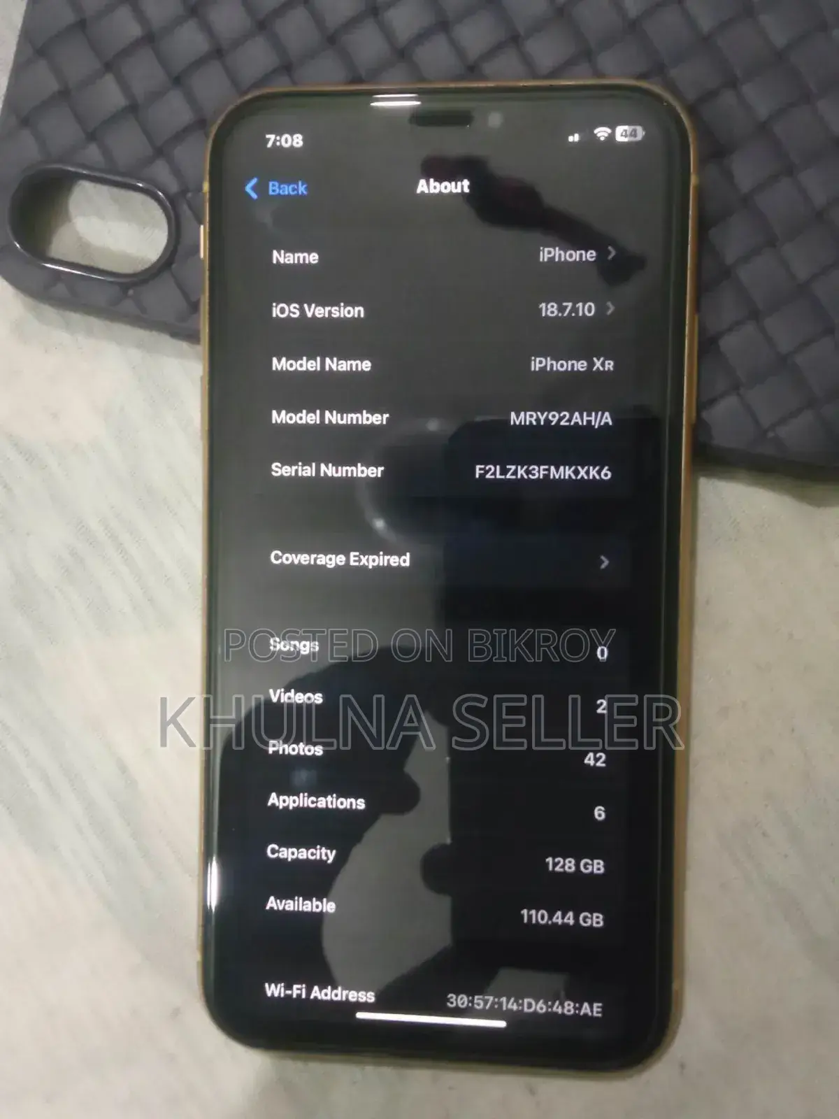 Apple iPhone XR 128 GB Yellow