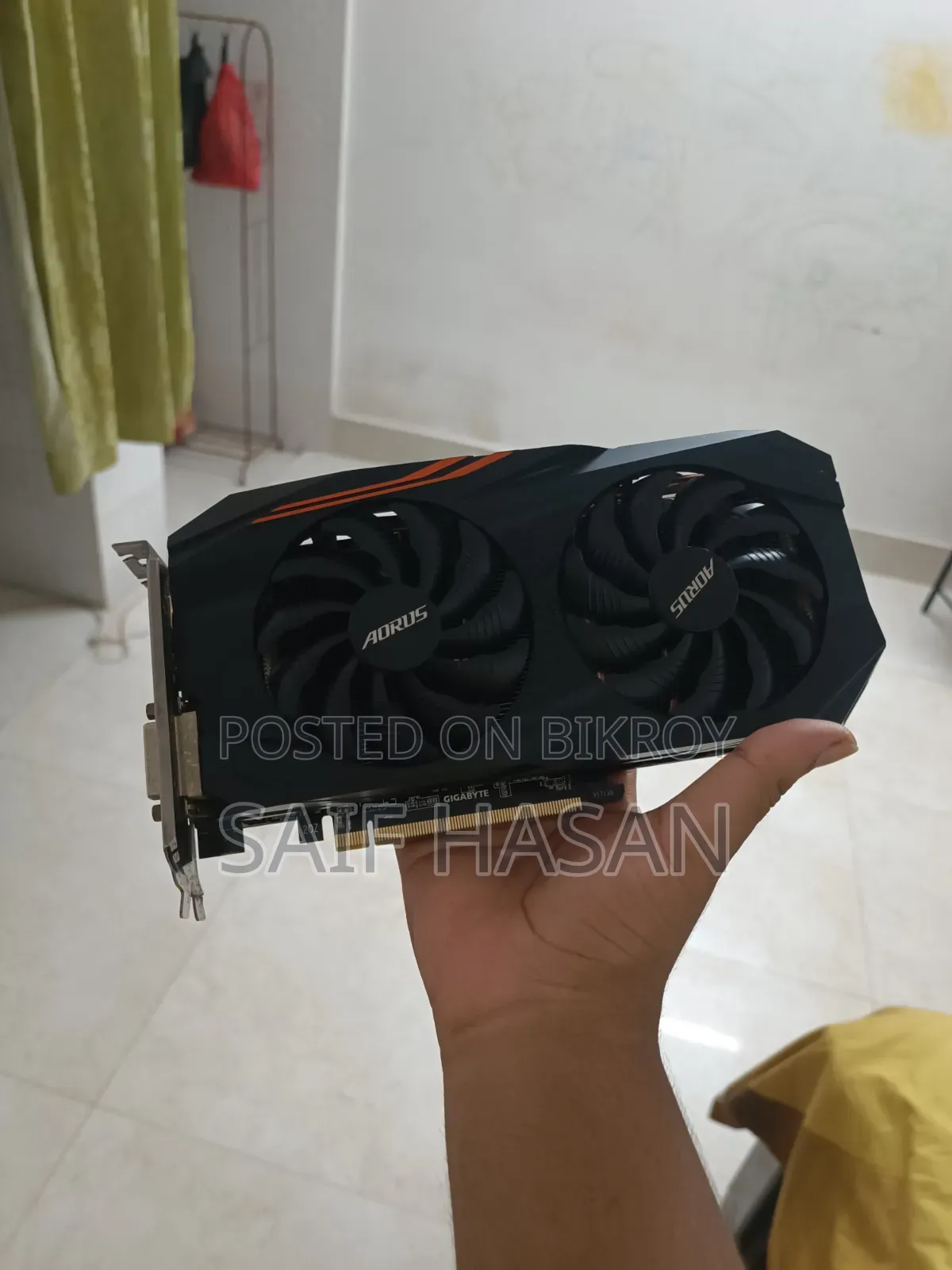 Aorus Rx 570 8 GB (নো ডিসপ্লে, ভিরম ইস্যু)