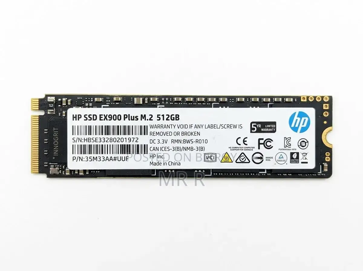 HP 500gb M.2 SSD (100% Health) – একদম ফ্রেশ কন্ডিশন