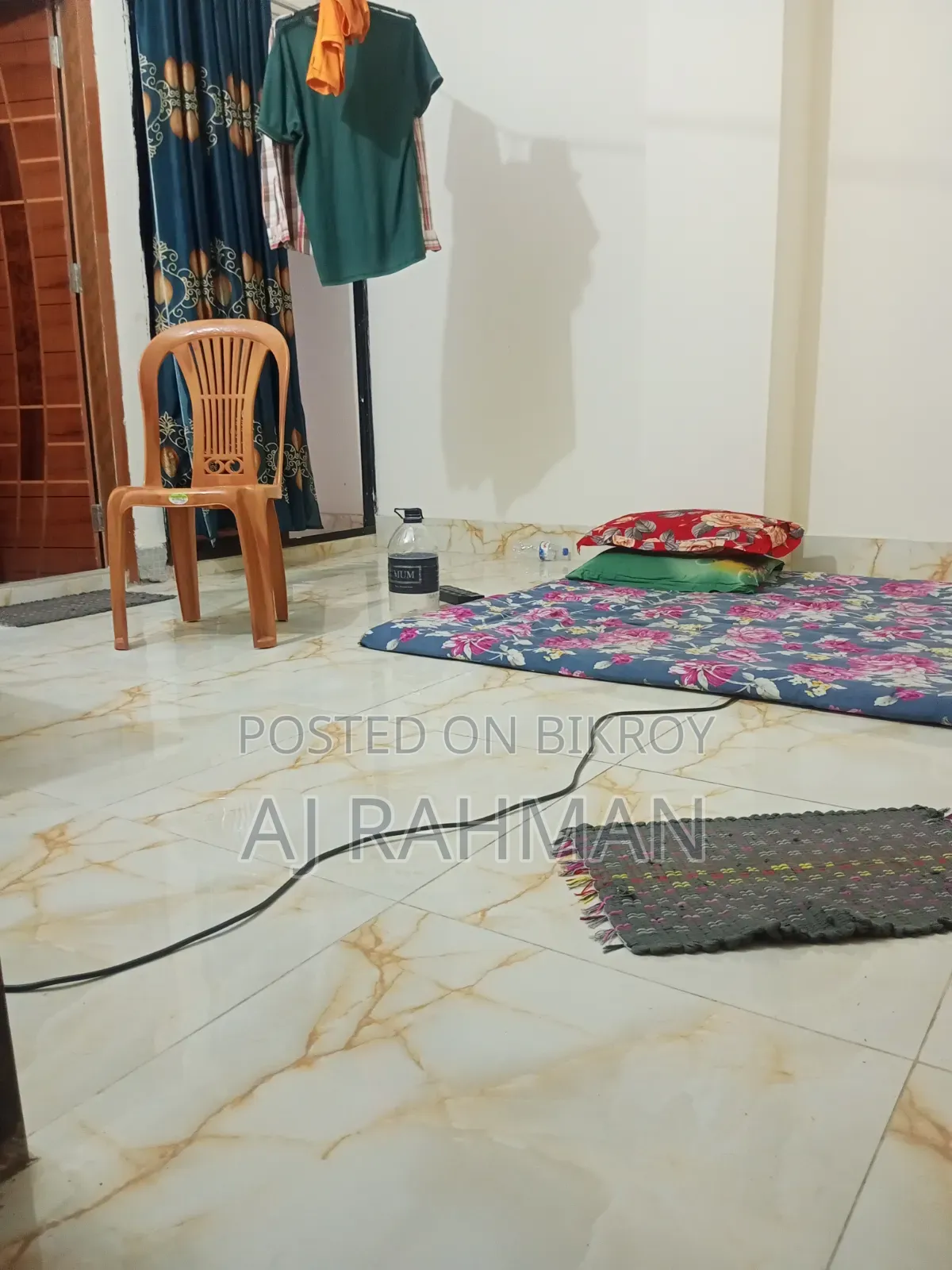 ১ বেডরুম অ্যাপার্টমেন্ট ৭০২, কাজীপাড়া ভাড়ার জন্য