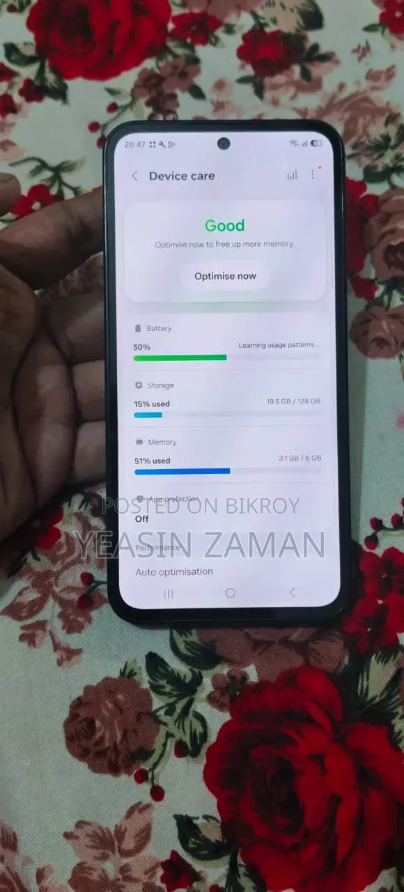 স্যামসাং গ্যালাক্সি এম৩৫ ১২৮ জিবি ব্ল্যাক