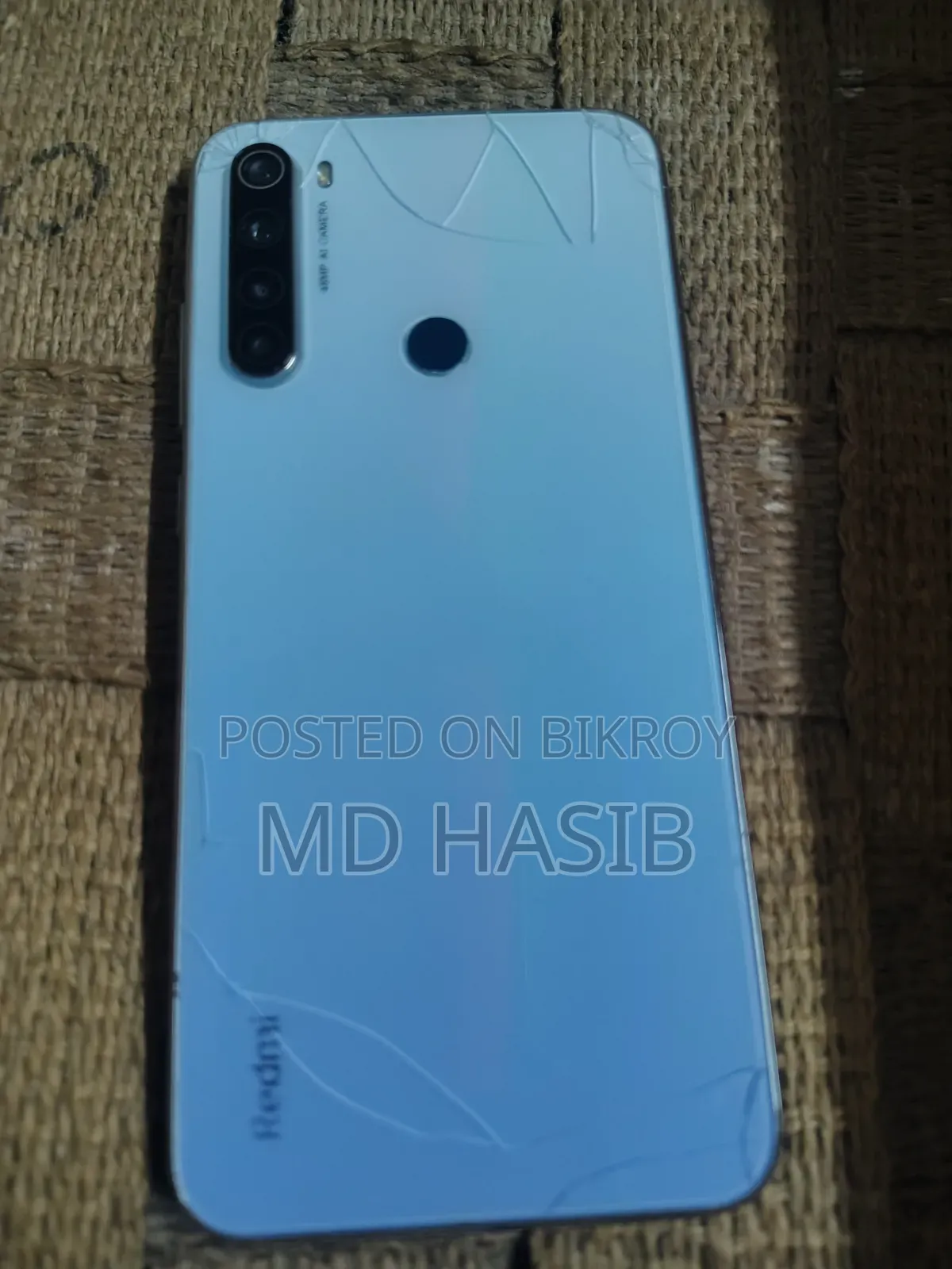 শাওমি রেডমি নোট ৮ ১২৮ জিবি ব্লু