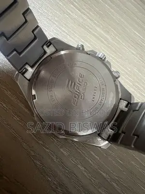 ক্যাসিও এডিফিস ডব্লিউআর১০০এম ওয়াটার রেজিস্ট্যান্ট সিলভার