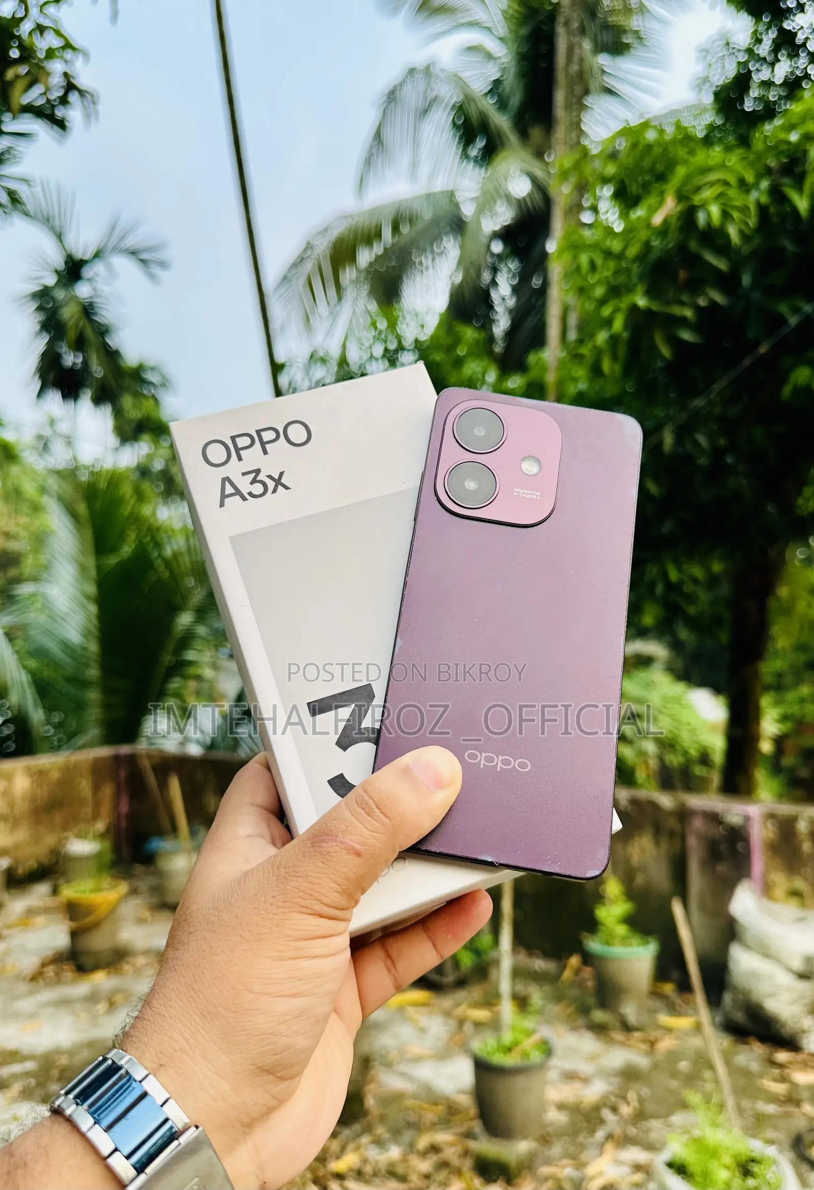 Oppo A3x 128 GB Purple
