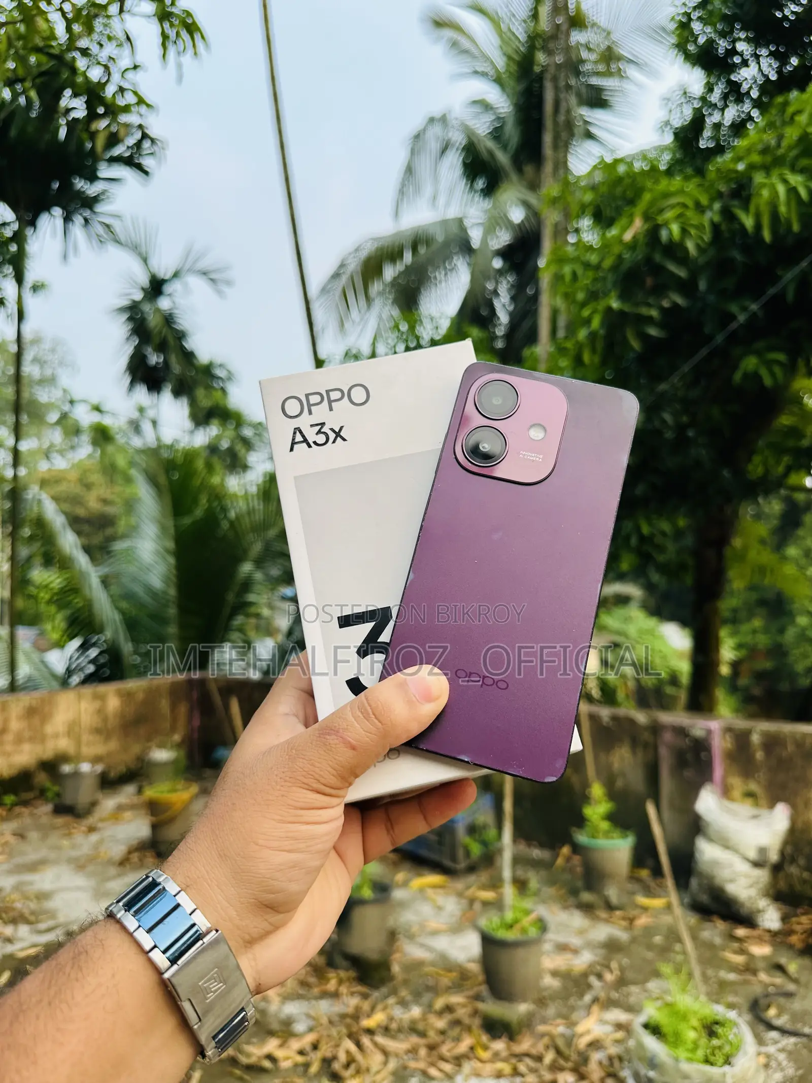 Oppo A3x 128 GB Purple