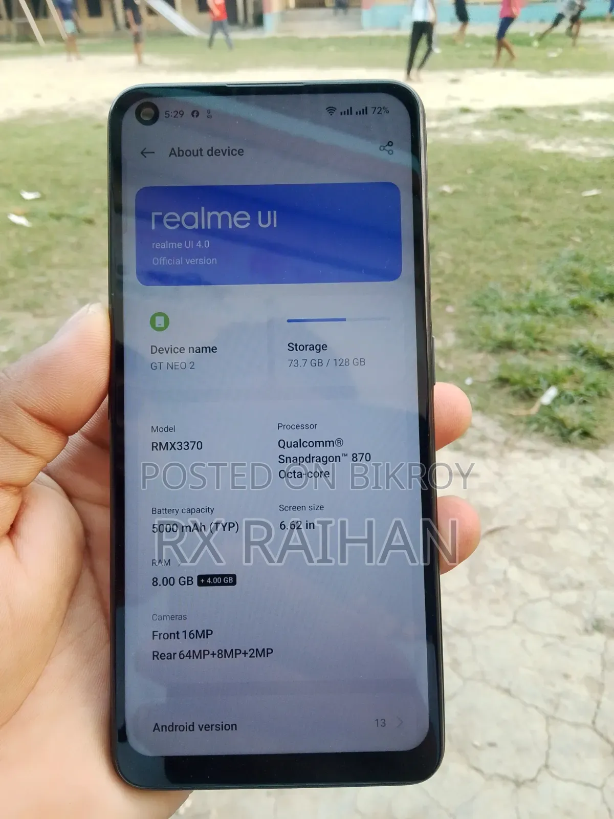 Realme GT Neo2 128 GB Green