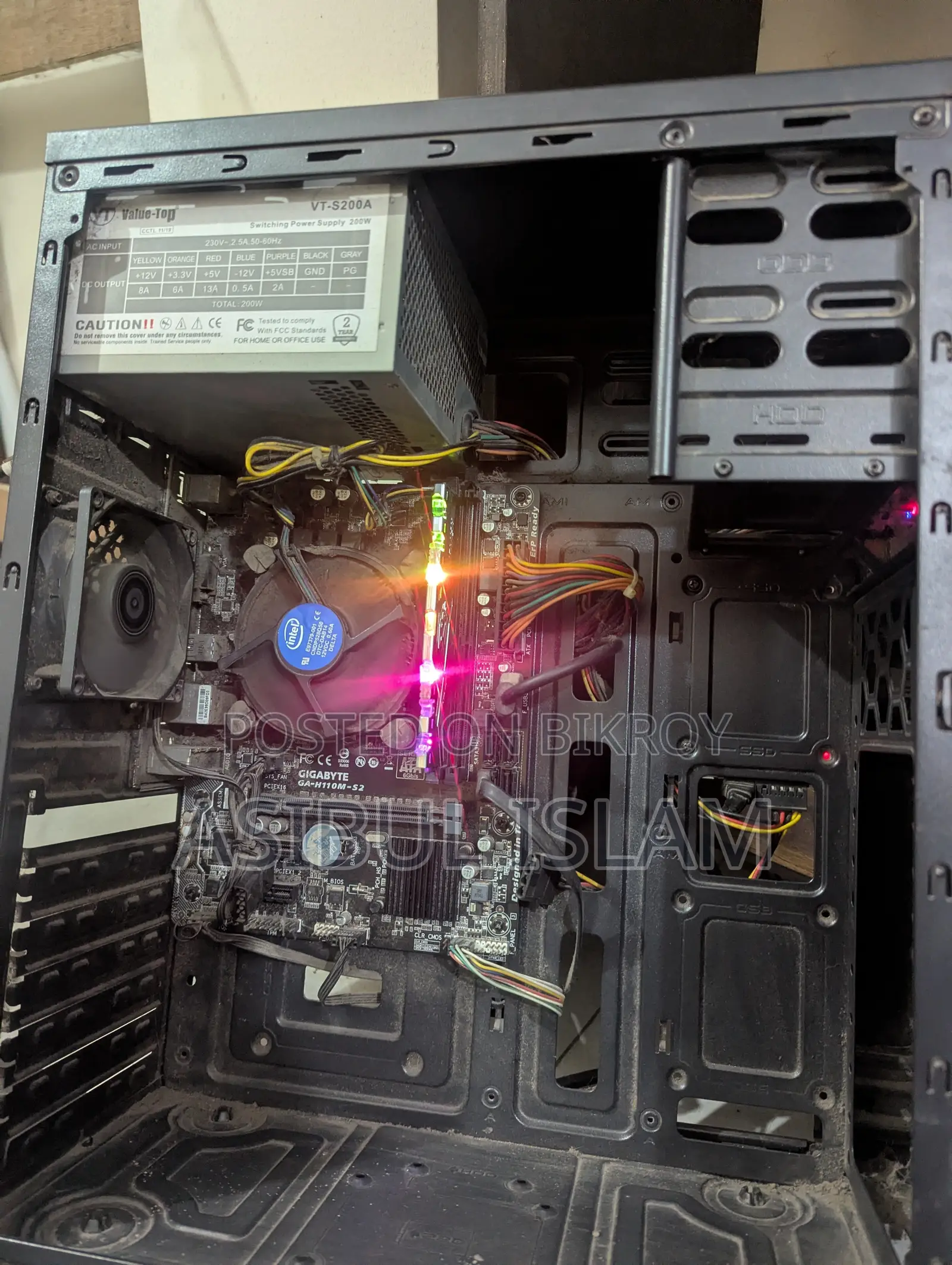 Gigabyte GA-H110MSTX-HD3-ZK 8GB Intel Core i3 SSD 500GB
