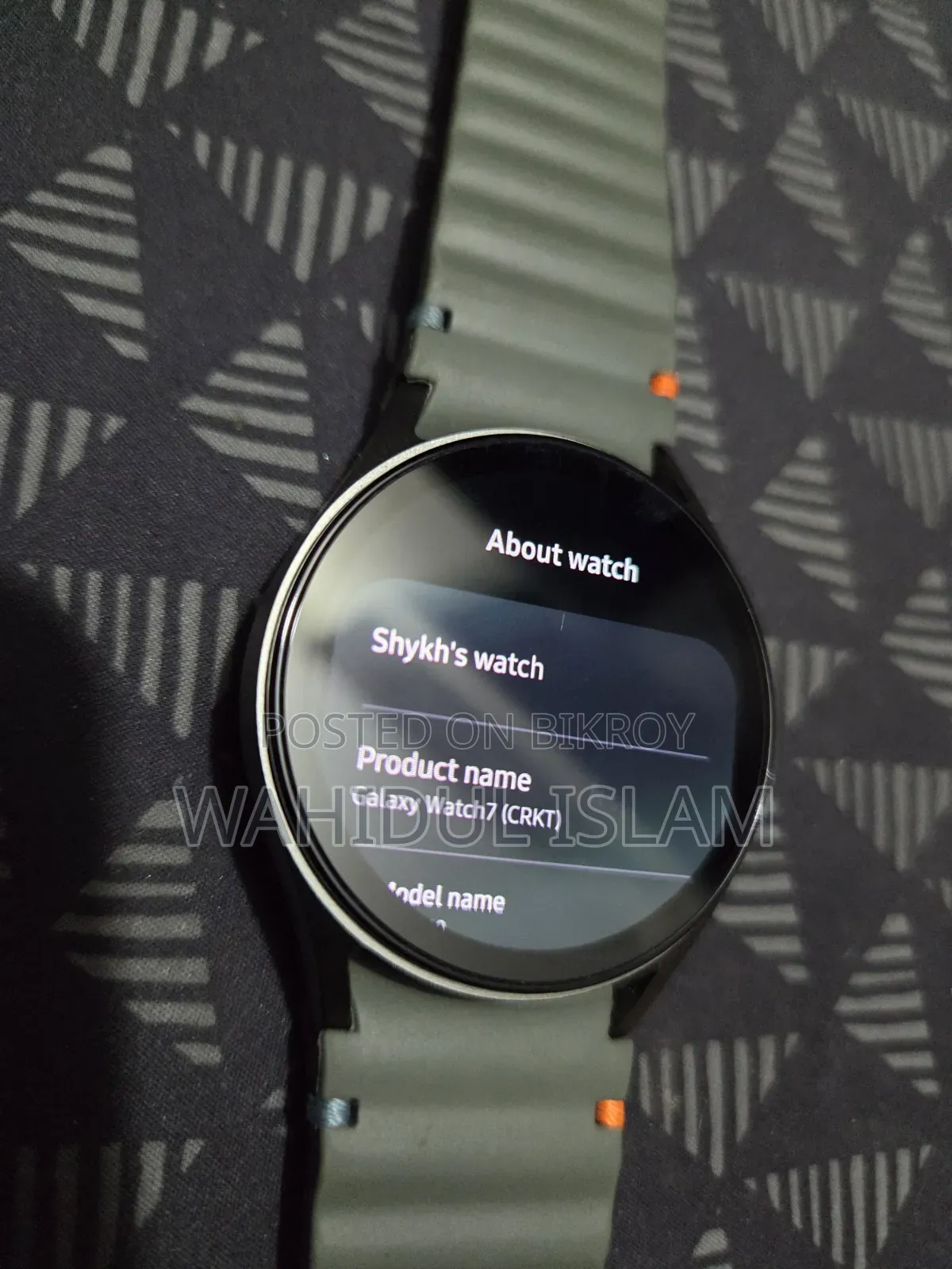 Galaxy Watch 7 40mm Green GPS Version (Brand New Condition)