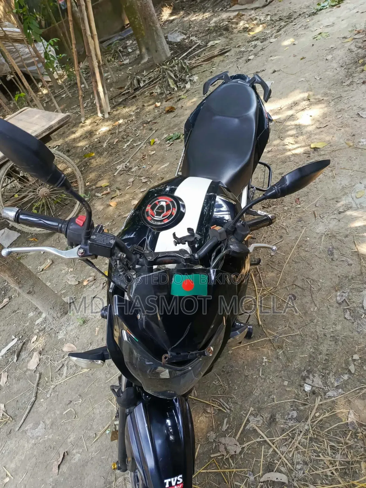 TVS Apache RTR 160 4V 2019 Black