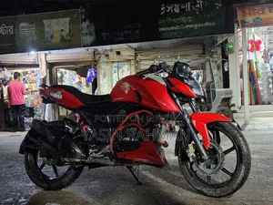TVS Apache RTR 160 4V 2022 Red