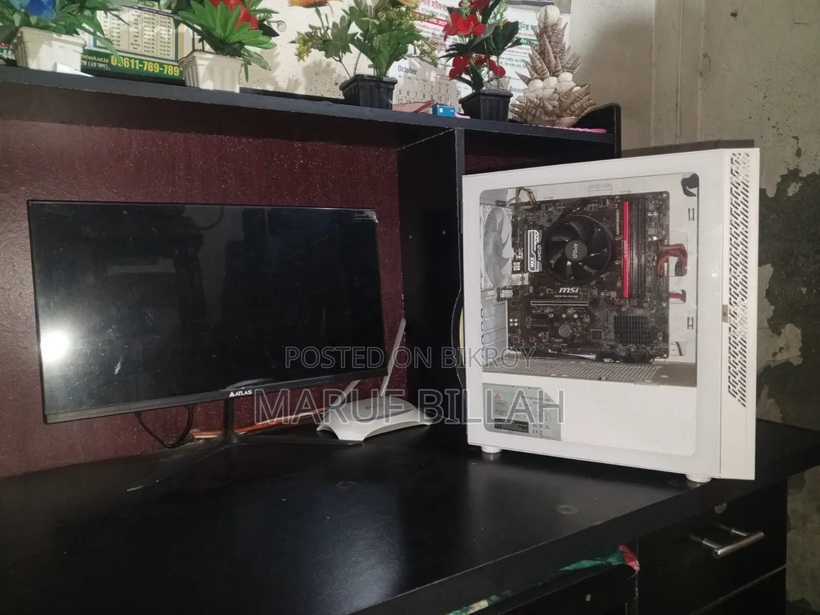 New Desktop Computer 8GB AMD Ryzen 5 SSD 128GB
